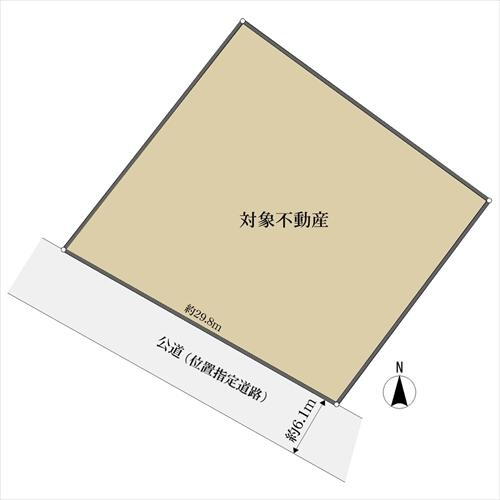 徳川山町１（自由ケ丘駅）　１億７８００万円 土地価格1億7800万円、土地面積753.72m<sup>2</sup> 地形図