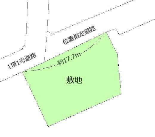 谷田（三島二日町駅）　１０８０万円 土地価格1080万円、土地面積206m<sup>2</sup> 