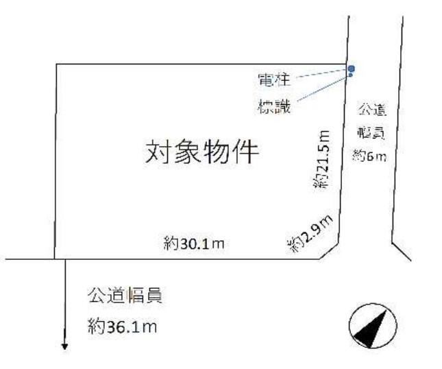 春日井市瑞穂通 土地価格1億7900万円、土地面積769.56m<sup>2</sup> 北東側前面道路幅員約6m、間口21.5m南東側前面道路幅員約36.1m、間口30.1m。。国道19号線に面した利便性の高い立地です。