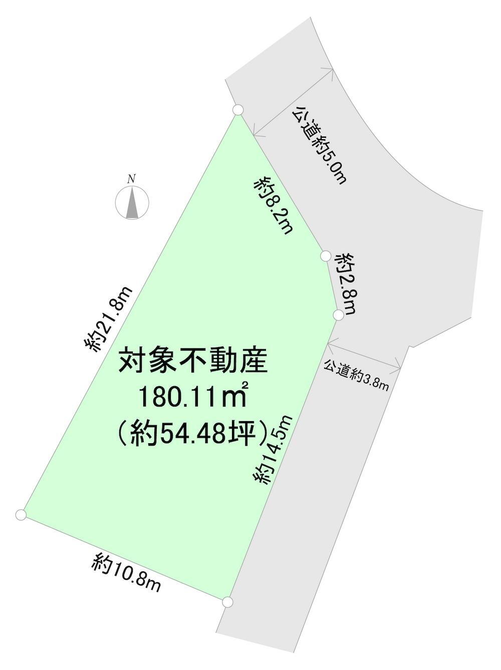 稲熊町字中屋敷　２０９０万円 土地価格2090万円、土地面積178.3m<sup>2</sup> 