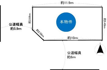 谷町６（谷町六丁目駅）　７２８０万円 土地価格7280万円、土地面積64.29m<sup>2</sup> 