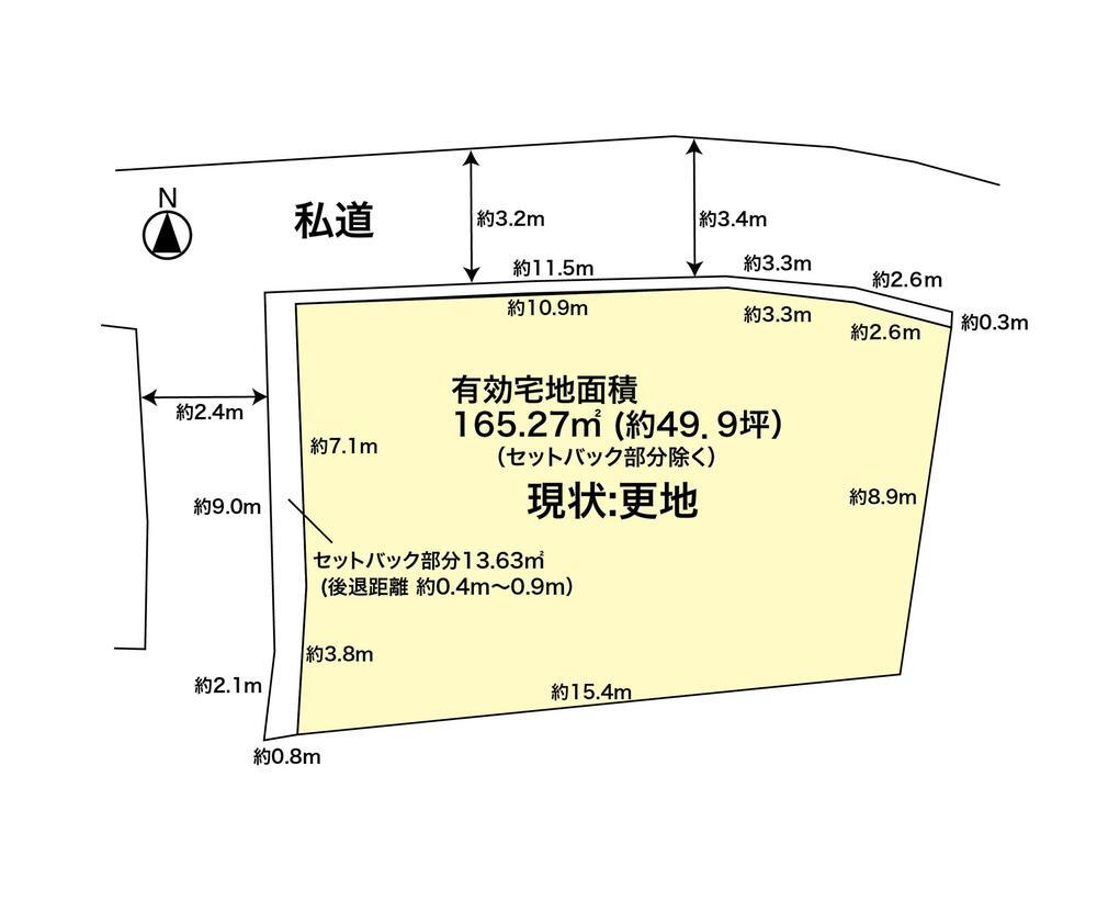 京都府京都市右京区北嵯峨名古曽町 嵯峨嵐山駅 土地 物件詳細