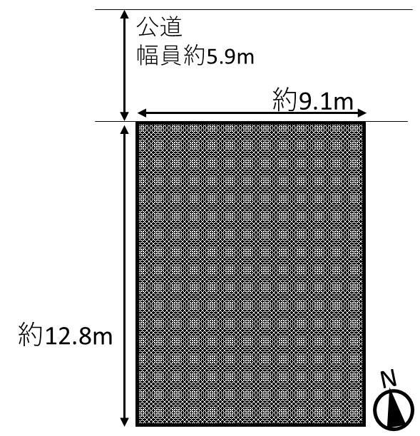 藤が丘１（藤江駅）　２６００万円 土地価格2600万円、土地面積117.28m<sup>2</sup> 
