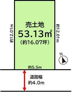 大阪府高槻市淀の原町 上牧駅 土地 物件詳細