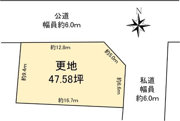 曽我町（真菅駅）　１９８０万円 土地価格1980万円、土地面積157.3m<sup>2</sup> 