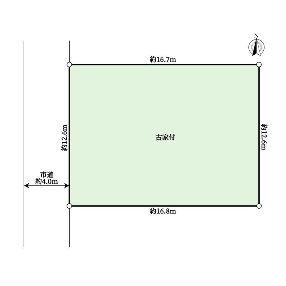 大阪府八尾市緑ヶ丘３ 近鉄八尾駅 土地 物件詳細