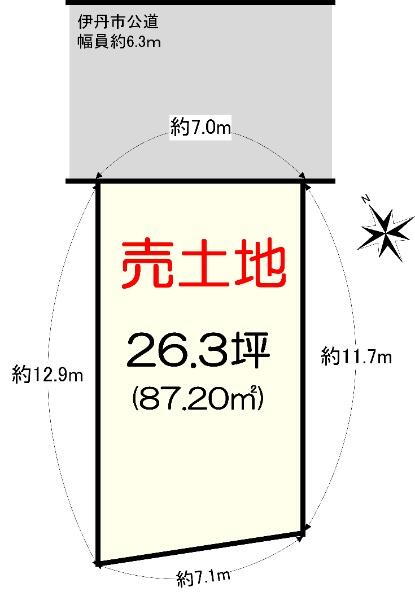 兵庫県伊丹市寺本２ 伊丹駅 土地 物件詳細