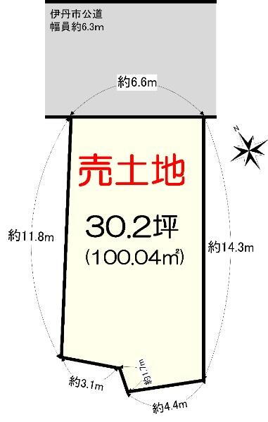 兵庫県伊丹市寺本２ 伊丹駅 土地 物件詳細