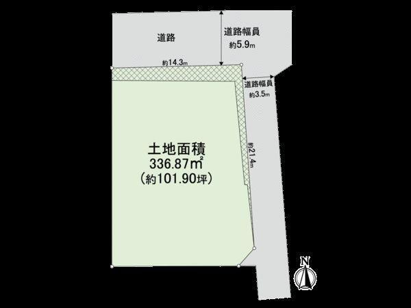 兵庫県芦屋市東山町 芦屋駅 土地 物件詳細