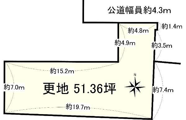 奈良県香芝市藤山２ 近鉄下田駅 土地 物件詳細