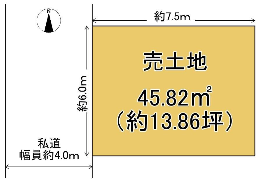 滋賀県大津市錦織３ 大津京駅 土地 物件詳細