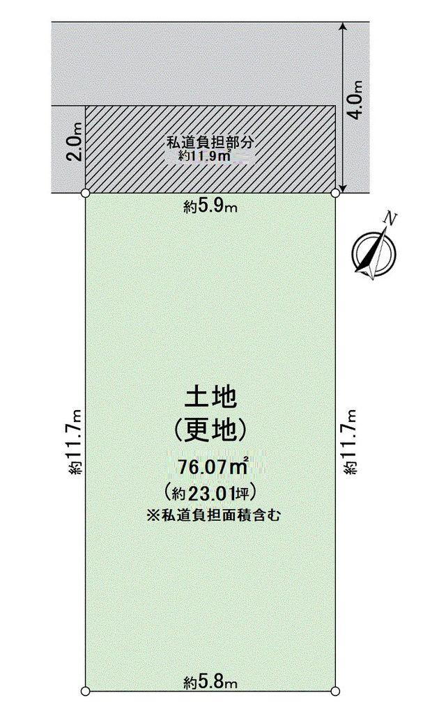 京都府宇治市小倉町山際 小倉駅 土地 物件詳細
