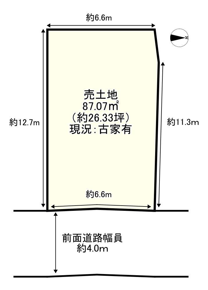京都府城陽市平川中道表 久津川駅 土地 物件詳細
