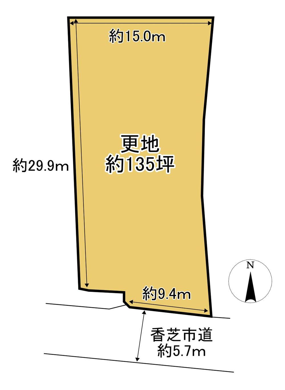 狐井（五位堂駅）　８９１０万円 土地価格8910万円、土地面積448m<sup>2</sup> 土地：約135坪・建築条件の指定はありません。