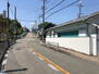 霞ケ丘１（川西能勢口駅）　３５８０万円 前面道路です