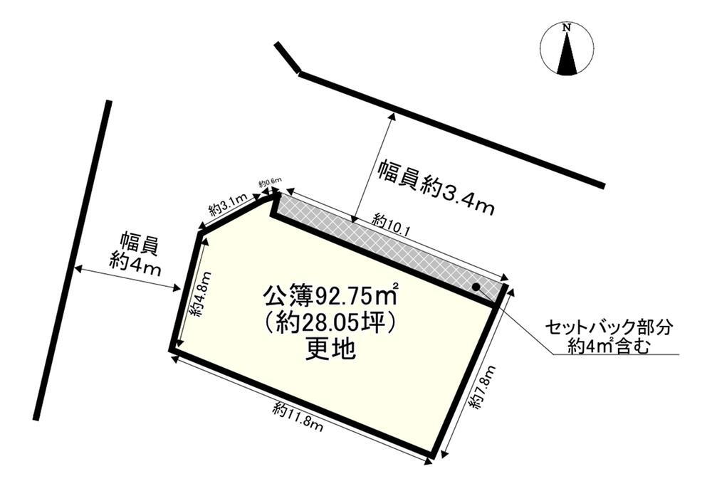 奈良県生駒市北新町 生駒駅 土地 物件詳細