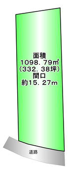 幡代１（和泉砂川駅）　１９９５万円 土地価格1995万円、土地面積1,098.79m<sup>2</sup> 