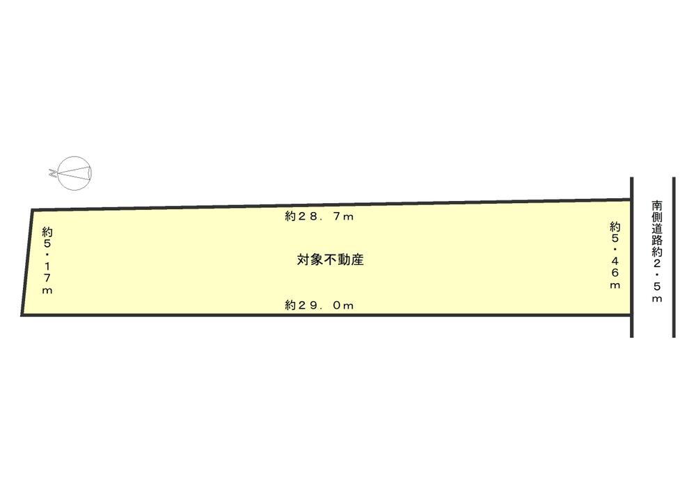 火打２（川西能勢口駅）　２５００万円 土地価格2500万円、土地面積153m<sup>2</sup> 