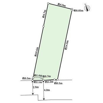 上賀茂狭間町（北山駅）　１７８０万円 土地価格1780万円、土地面積75.15m<sup>2</sup> 