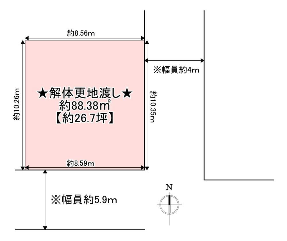 大阪府枚方市須山町 枚方市駅 土地 物件詳細