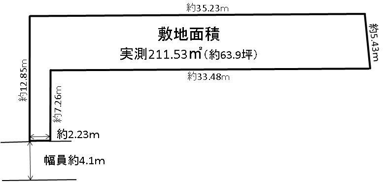 兵庫県西宮市上葭原町 香櫨園駅 土地 物件詳細