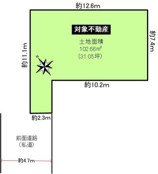 大阪府堺市堺区緑ヶ丘中町１ 上野芝駅 土地 物件詳細