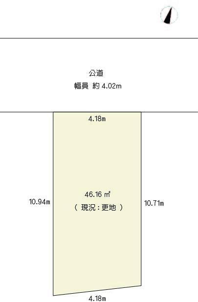 高台１（伊丹駅）　７８０万円 土地価格780万円、土地面積46.16m<sup>2</sup> 