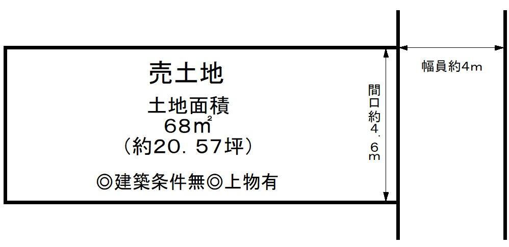 大阪府大東市北条２ 四条畷駅 土地 物件詳細