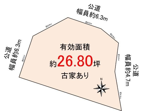 大阪府枚方市星丘４ 宮之阪駅 土地 物件詳細