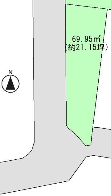 金岡町（新金岡駅）　１６８０万円 土地価格1680万円、土地面積69.95m<sup>2</sup> 