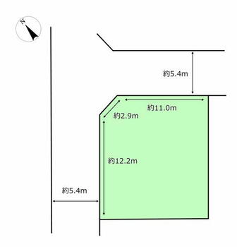 城山台２　５６０万円 土地価格560万円、土地面積196.71m<sup>2</sup> 