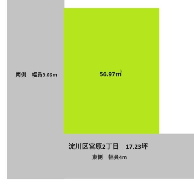 大阪府大阪市淀川区宮原２ 東淀川駅 土地 物件詳細
