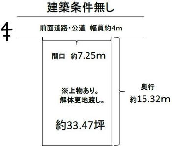 昭和台町２（総持寺駅）　３３４７万円 土地価格3347万円、土地面積110.66m<sup>2</sup> 