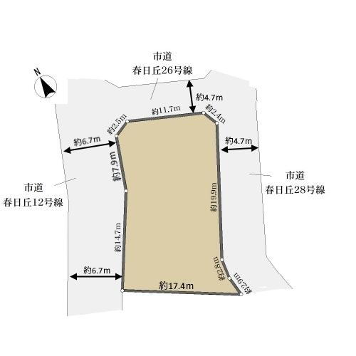 大阪府藤井寺市春日丘２ 藤井寺駅 土地 物件詳細
