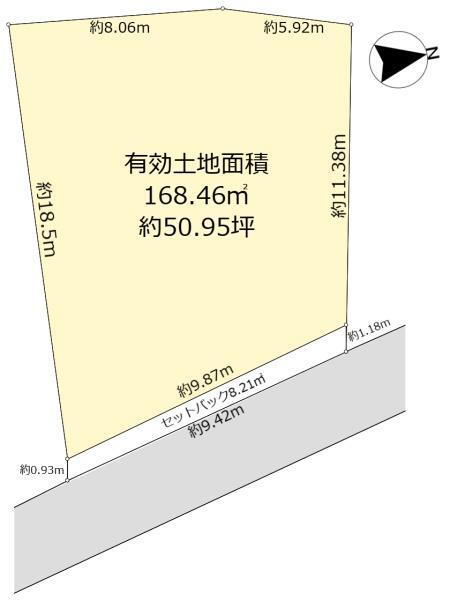 大阪府高槻市成合中の町 高槻駅 土地 物件詳細