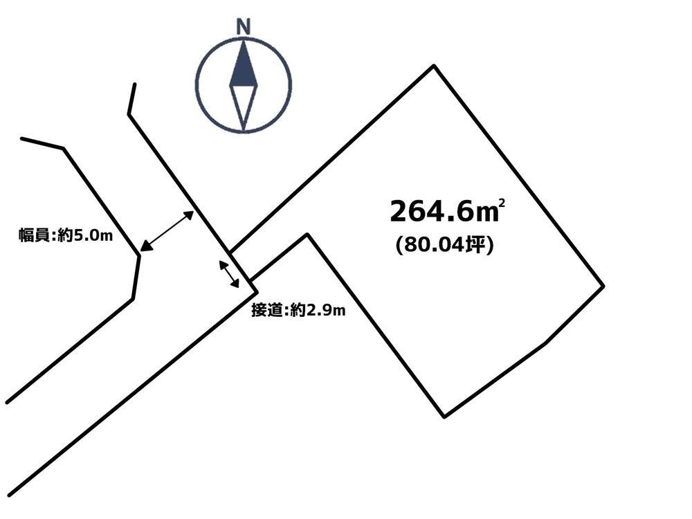 駅南町１（福知山駅）　１２００万円 土地価格1200万円、土地面積264.6m<sup>2</sup> 