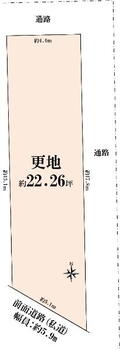 壬生花井町（大宮駅）　２９８０万円 土地価格2980万円、土地面積73.6m<sup>2</sup> 