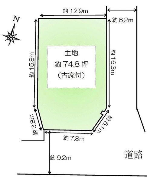奈良県奈良市東登美ヶ丘３ 学園前駅 土地 物件詳細