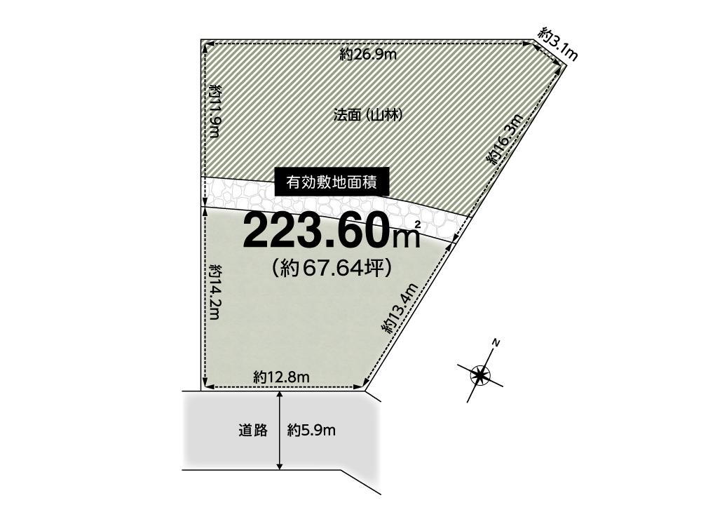 兵庫県西宮市名塩赤坂 西宮名塩駅 土地 物件詳細
