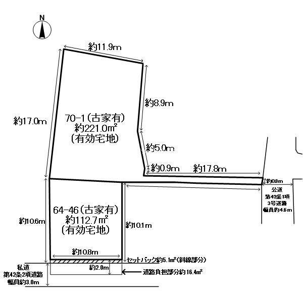 京都府京都市左京区下鴨松ノ木町 鞍馬口駅 土地 物件詳細