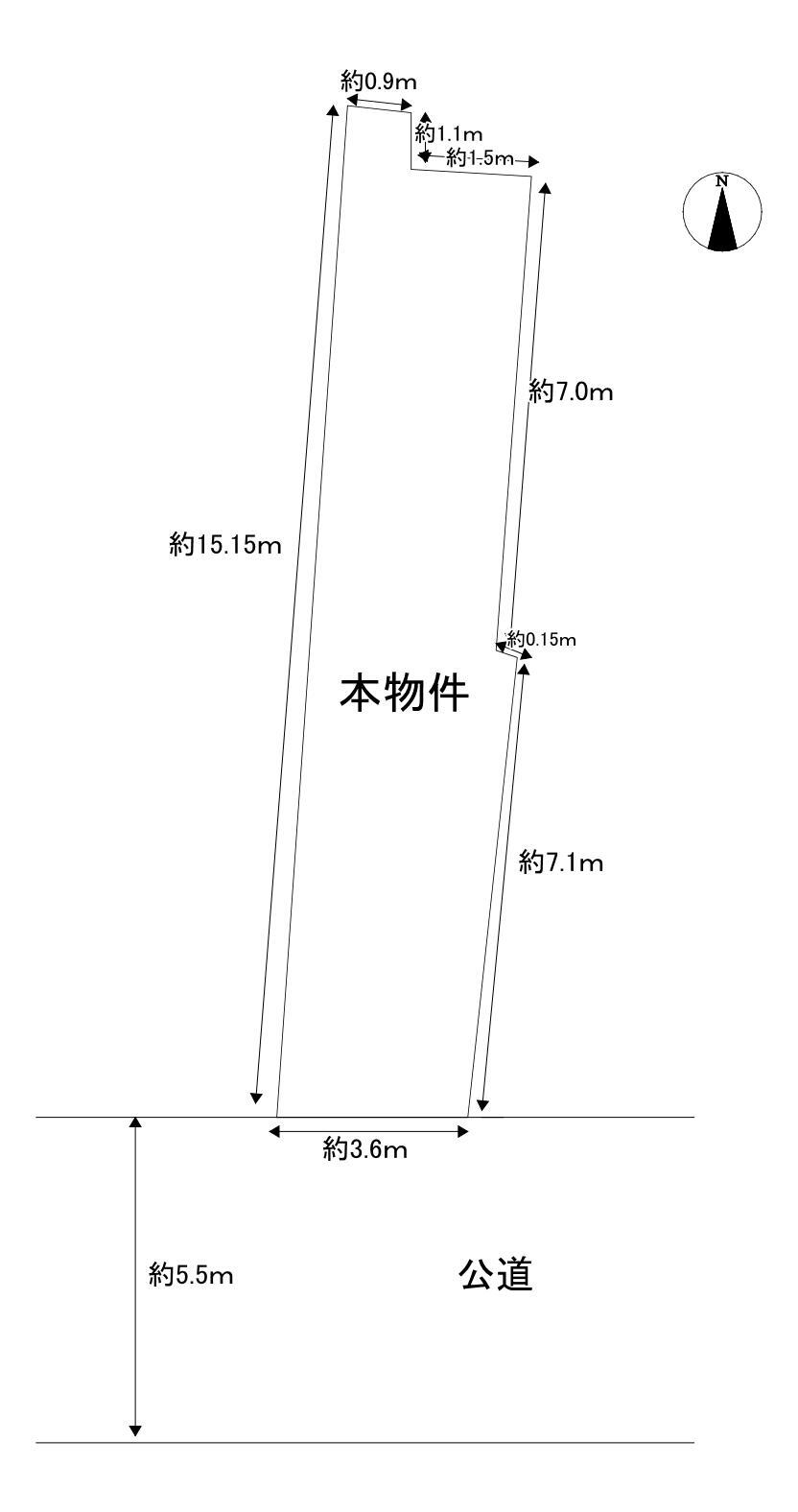 大阪府大阪市都島区都島本通５ 野江内代駅 土地 物件詳細
