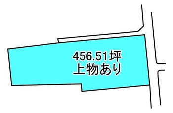 上原３（中萩駅）　３２００万円 土地価格3200万円、土地面積1509.14m<sup>2</sup> 