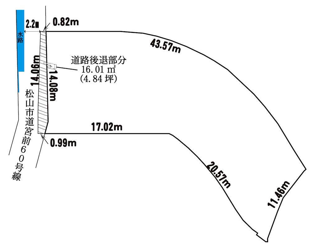 愛媛県松山市東山町 土地 物件詳細