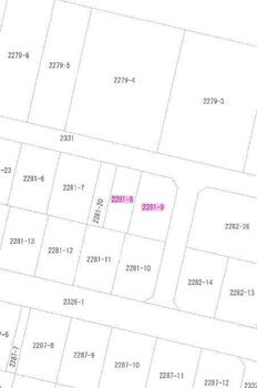 屋島西町　６００万円 土地価格600万円、土地面積323.55m<sup>2</sup> 間取図