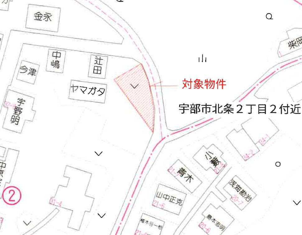 山口県宇部市北条２ 居能駅 土地 物件詳細