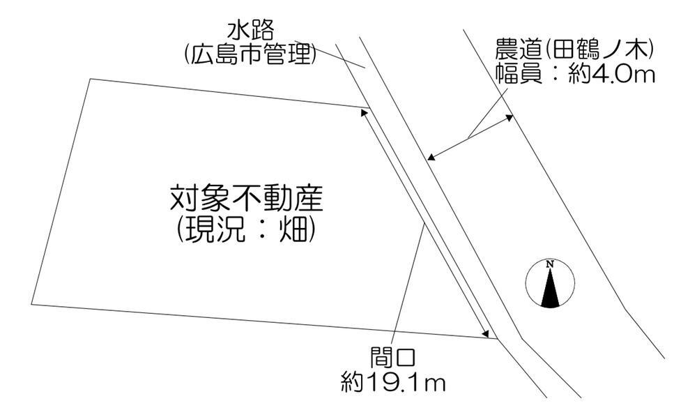 沼田町大字阿戸　８０万円 土地価格80万円、土地面積117m<sup>2</sup> 