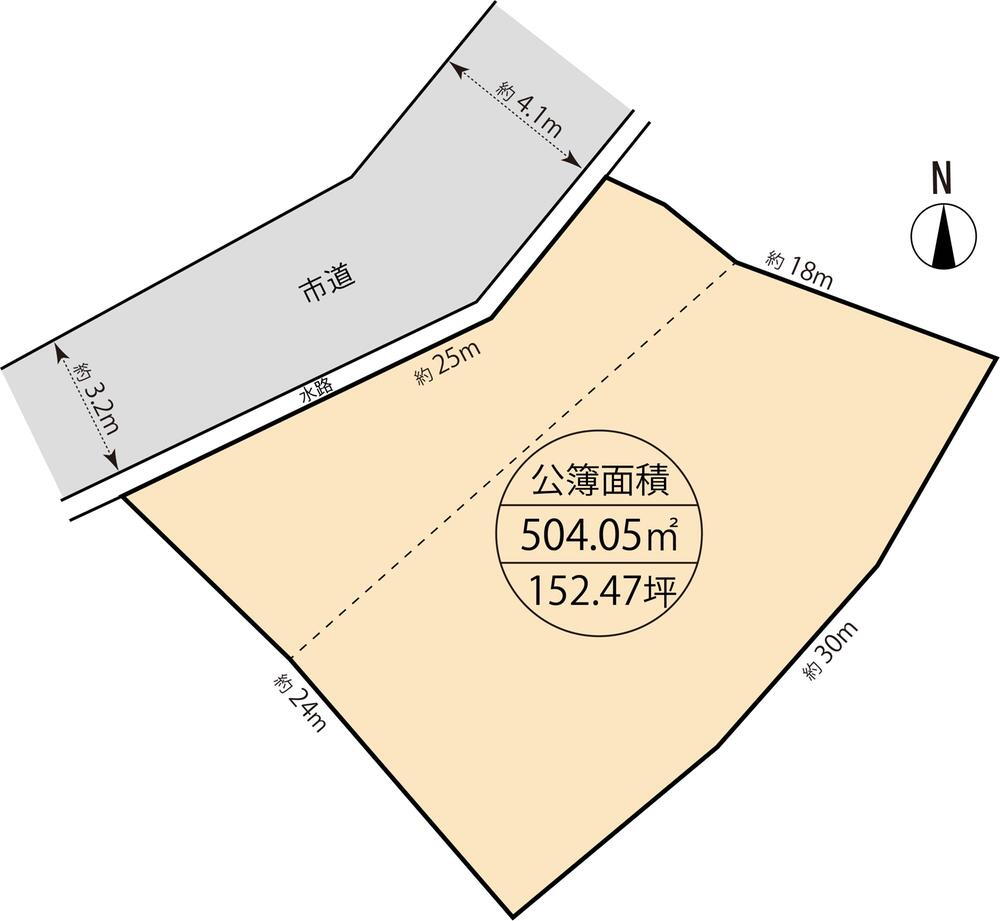 槌ケ原（常山駅）　５００万円 土地価格500万円、土地面積504.05m<sup>2</sup> 