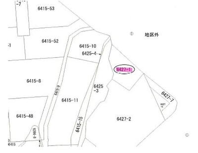 神島　３６３万円 土地価格363万円、土地面積150m<sup>2</sup> 区画図