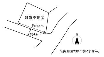 四拾貫町　３９０万円 土地価格390万円、土地面積211m<sup>2</sup> 