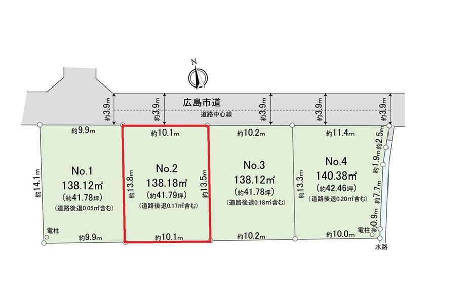 広島県広島市佐伯区八幡東３ 五日市駅 土地 物件詳細